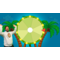 Playandwin LIVE - Gold apples on the Wheel of  Fortune image