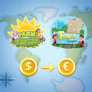 Change of Currency Symbol in Farm and Tower Empire image