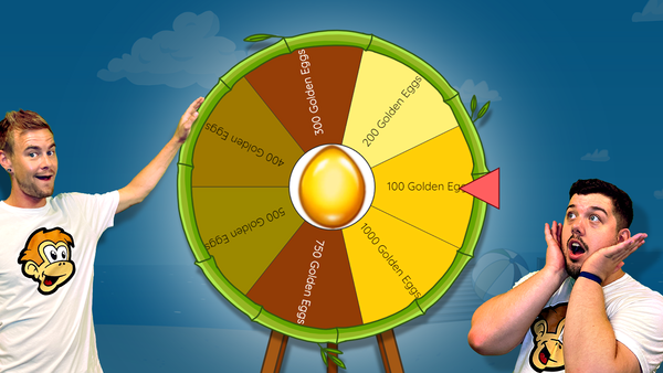 Playandwin LIVE VIP - Mathias spins Golden Eggs on the Wheel of Fortune