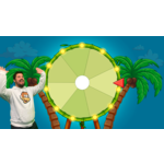 Playtopia LIVE - Mathias spins prizes on the Wheel of Fortune